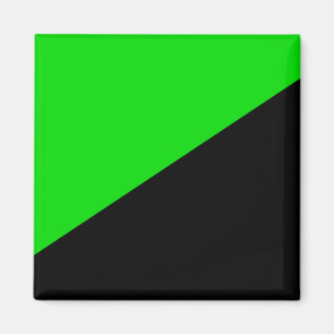 Aimant Drapeau de l'anarchisme vert