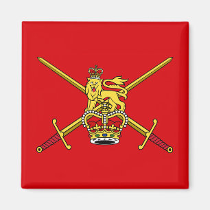 Aimant Drapeau de l'armée de terre britannique (non-cérém