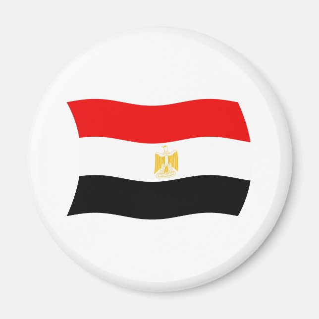 Aimant Drapeau de l'Égypte (Devant)
