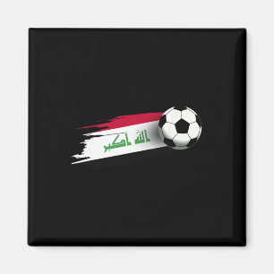 Aimant Drapeau de l'Irak Meilleur drapeau de football ira