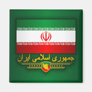 Aimant Drapeau de l'Iran Apparel