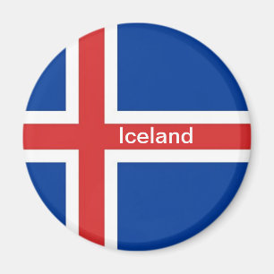 Aimant Drapeau de l'Islande