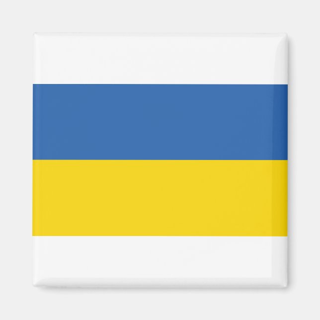 AIMANT DRAPEAU DE L'UKRAINE (Devant)