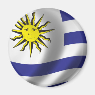 Aimant Drapeau de l'Uruguay