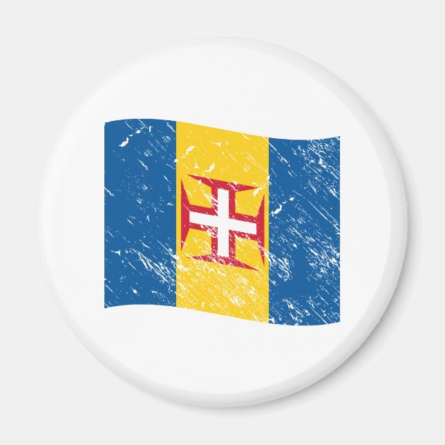 Aimant Drapeau de Madère (Devant)