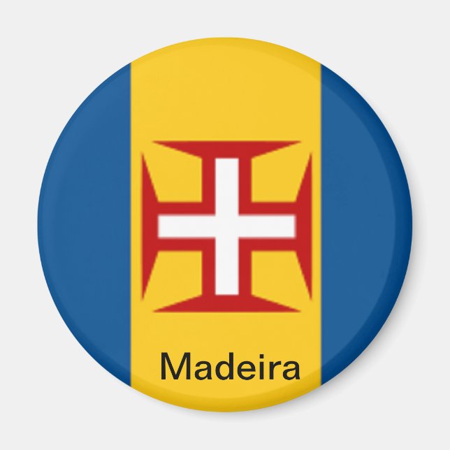 Aimant Drapeau de Madère (Devant)