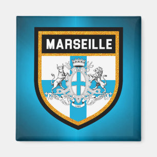 Aimant Drapeau de Marseille