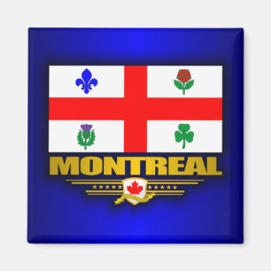 Aimant Drapeau de Montréal