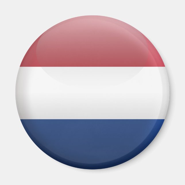 Aimant Drapeau de Pays-Bas (Devant)