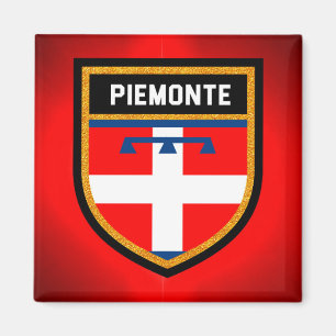 Aimant Drapeau de Piemonte