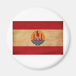 Aimant Drapeau de Polynésie française