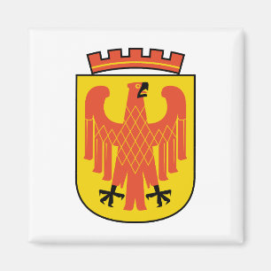 Aimant drapeau de Potsdam ville allemagne symbole emblème