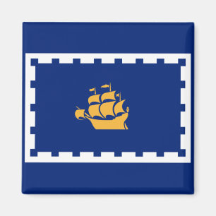Aimant Drapeau de Québec (Québec, Canada)