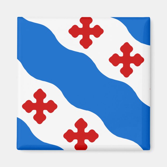 Aimant Drapeau de Rockville (Maryland City) (Devant)