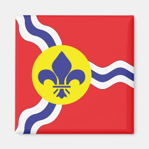 Aimant Drapeau de Saint-Louis