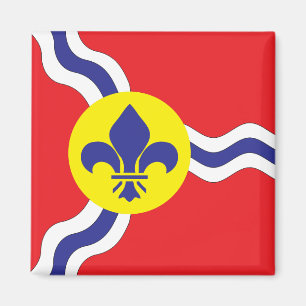 Aimant Drapeau de Saint-Louis