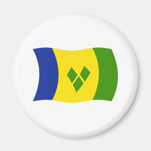 Aimant Drapeau de Saint-Vincent-et-les-Grenadines
