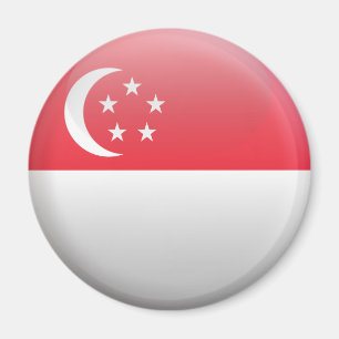 Aimant Drapeau de Singapour
