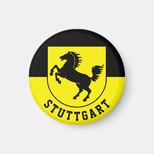 Aimant Drapeau de Stuttgart (Allemagne)