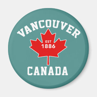 Aimant Drapeau de Vancouver Est 1886 Fête de l'Indépendan