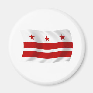 Aimant Drapeau de Washington D.C.