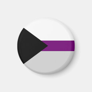 Aimant Drapeau démisexuel symbole de sexualité identité d