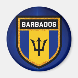 Aimant Drapeau des Barbade