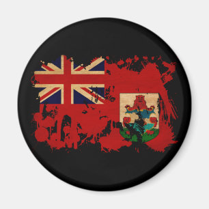 Aimant Drapeau des Bermudes