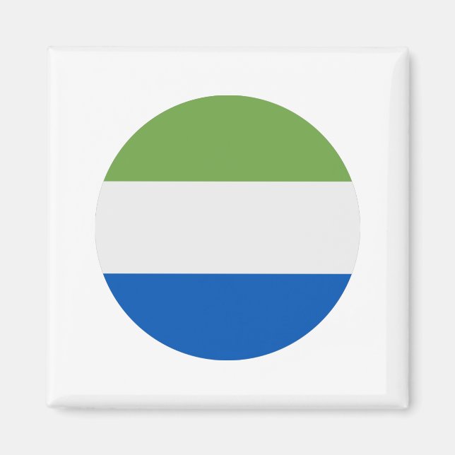Aimant Drapeau des îles Galapagos (Devant)