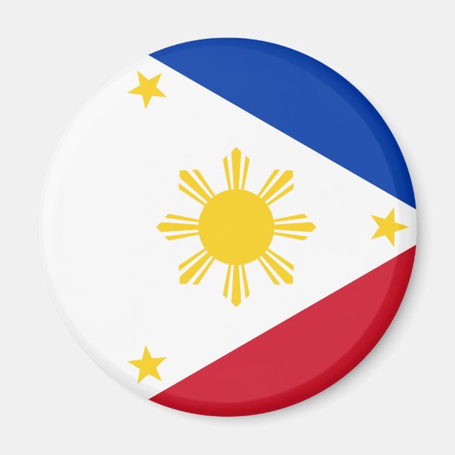 Aimant Drapeau des Philippines (Devant)