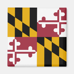Aimant Drapeau d'État du Maryland
