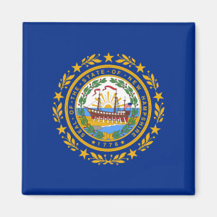 Aimant Drapeau d'Etat du New Hampshire