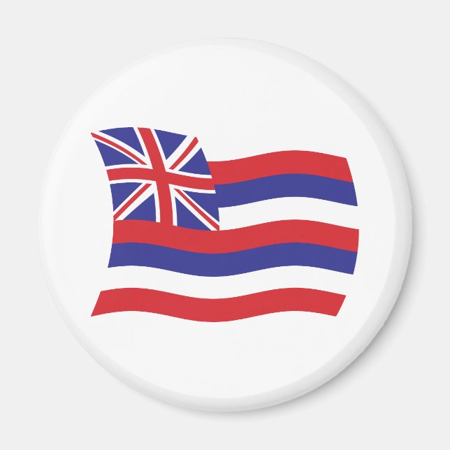 Aimant Drapeau d'Hawaii (Devant)