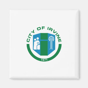 Aimant Drapeau d'Irvine (Californie)