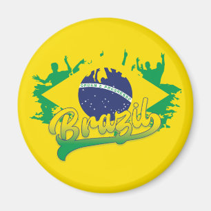 Aimant Drapeau du Brésil