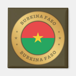 Aimant Drapeau du Burkina Faso
