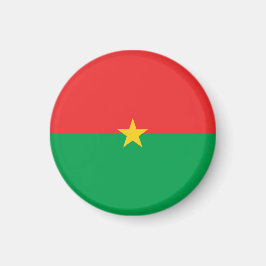 Aimant drapeau du Burkina Faso