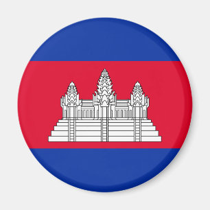 Aimant Drapeau du Cambodge
