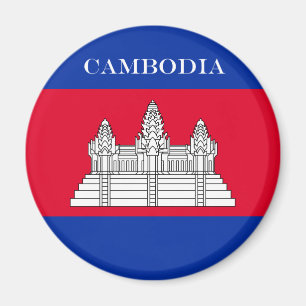 Aimant Drapeau du Cambodge