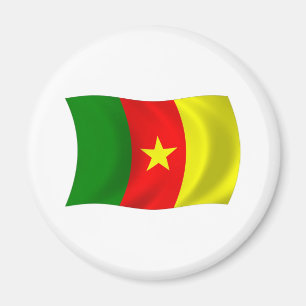 Aimant Drapeau du Cameroun
