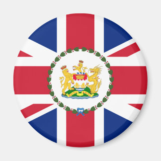 Aimant Drapeau Du Gouverneur De Hong Kong, Chine