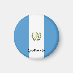 Aimant Drapeau du Guatemala et Amérique - fans de voyages
