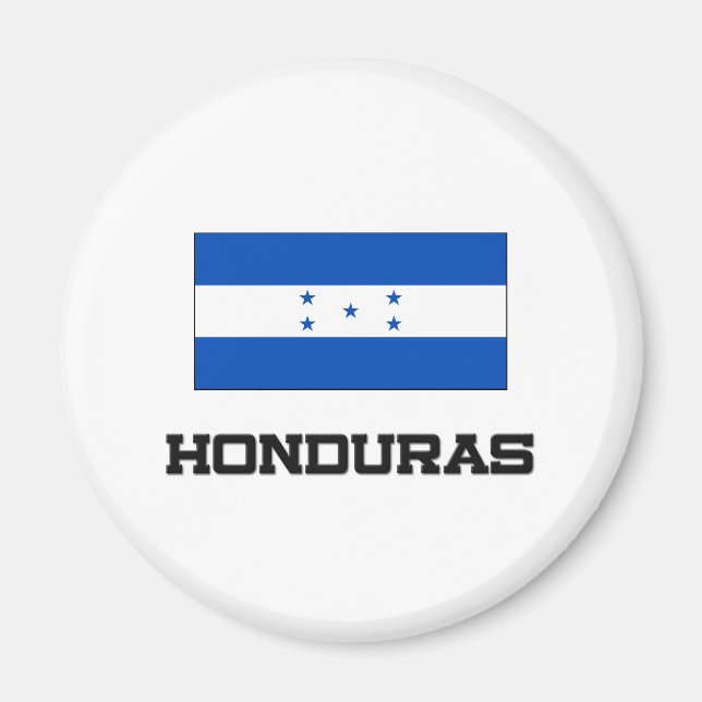 Aimant Drapeau du Honduras (Devant)