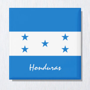 Aimant Drapeau du Honduras & Amateurs de vacances/sports