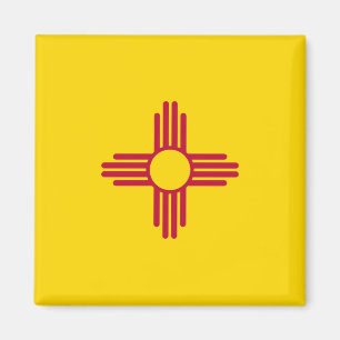 Aimant Drapeau du Nouveau Mexique & Nouveau Mexique, Etat