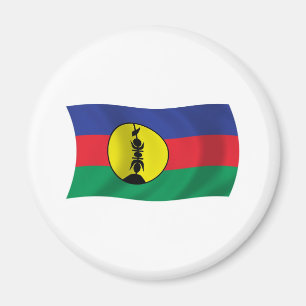 Aimant Drapeau du peuple kanak