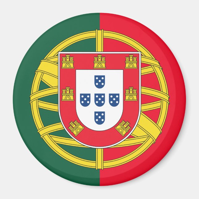 Aimant Drapeau du Portugal (Devant)