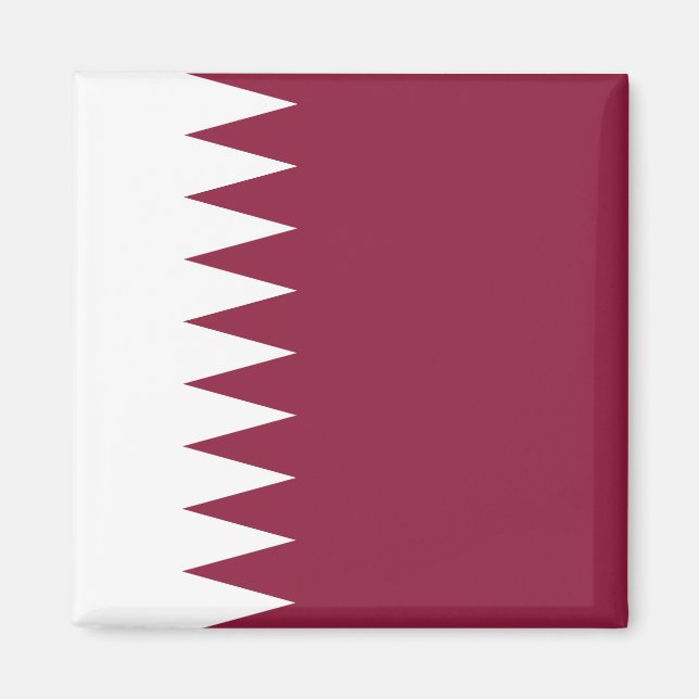 Aimant Drapeau du Qatar (Devant)