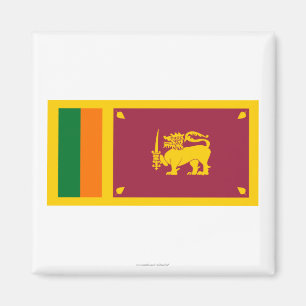 Aimant Drapeau du Sri Lanka
