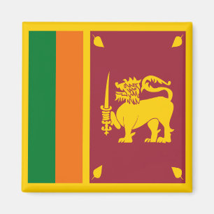 Aimant Drapeau du Sri Lanka